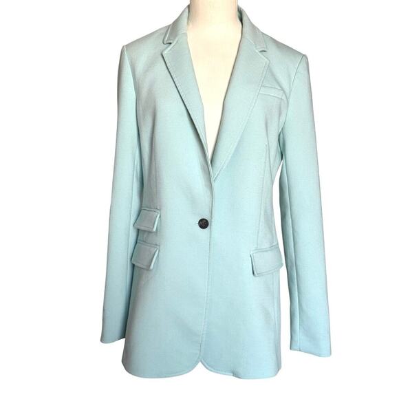 Banana Republic Blazer Jan Blue Womens Size 4 - Picture 1 of 8